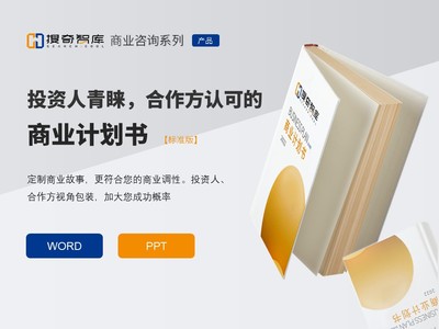 商业计划书（标准）